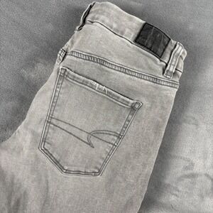 American Eagle Outfitters Grey Next Level Stretch Skinny Jeans‎ Women's Size 4